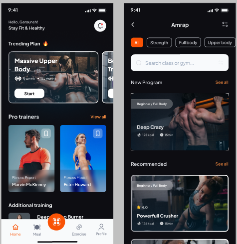 Gym Application